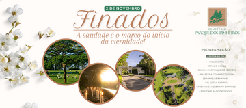 Dia de Finados 2023: Celebre o feriado no Cemitério Parque dos Pinheiros